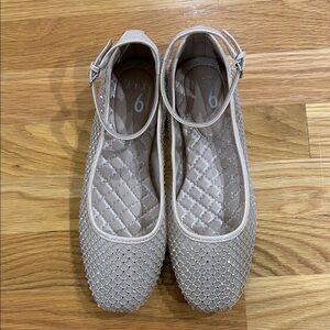 Mesh Flats - Size 7 - Soft Pink